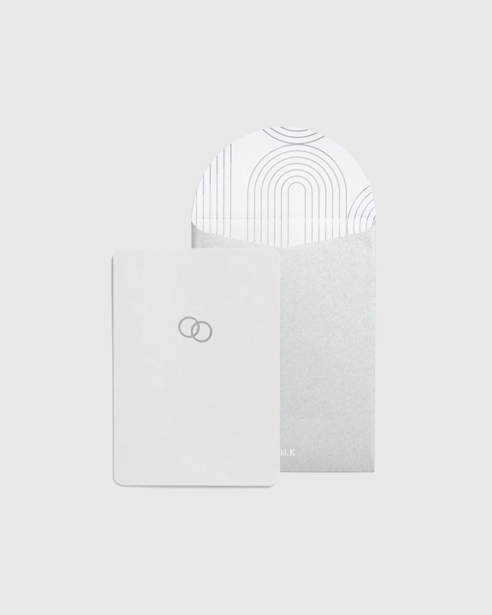 Greeting Card A6 Mini Foil Rings
