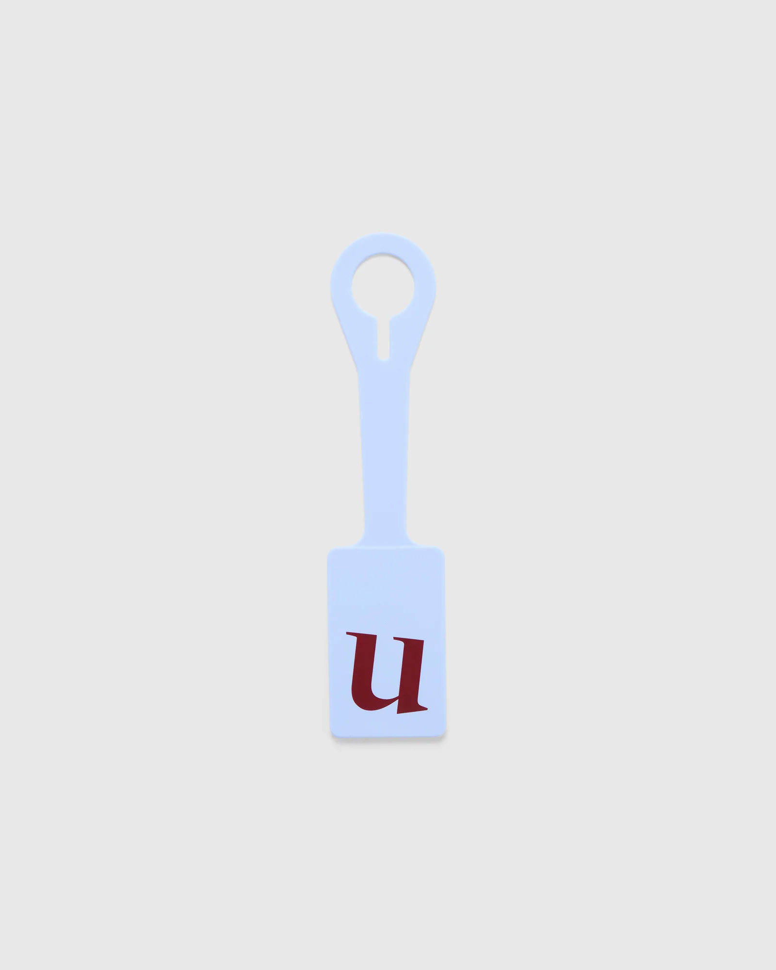 Silicone Luggage Tag Initial - Sky Blue