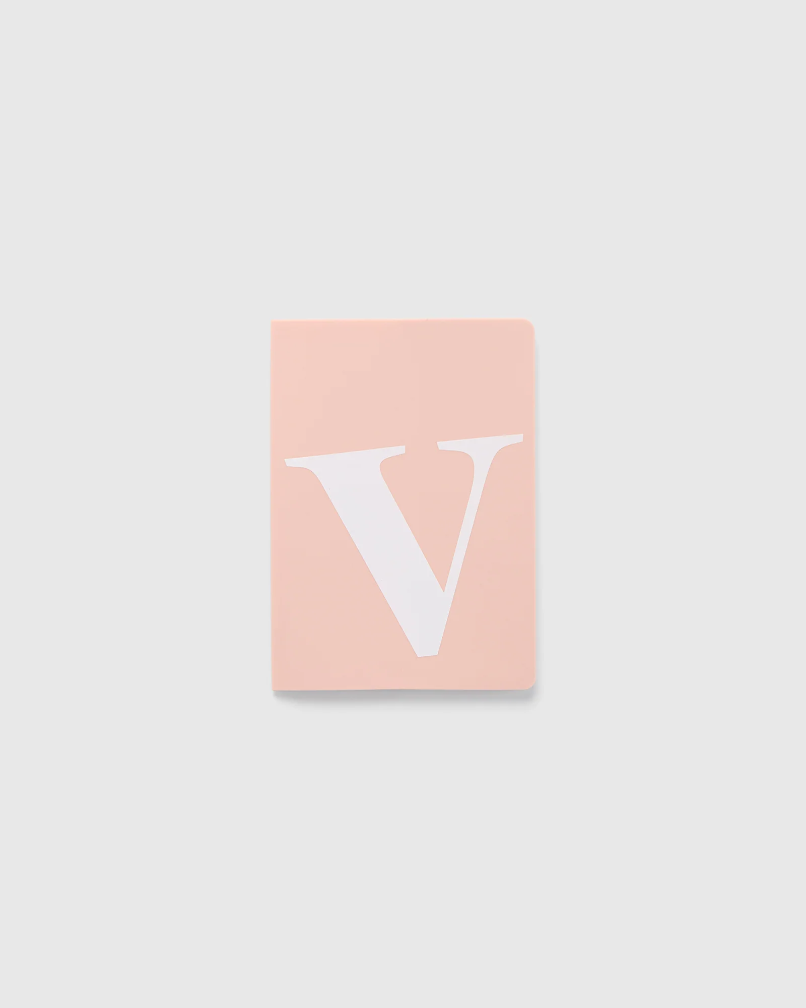 Silicone Passport Holder Initial - Shell