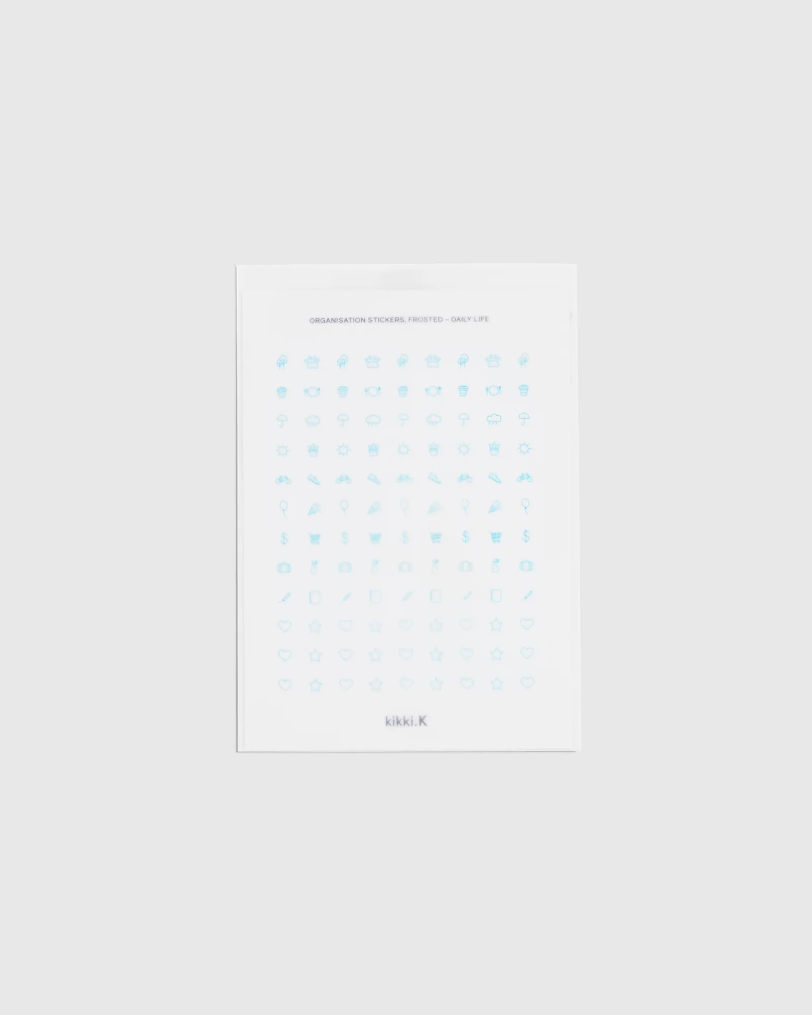 Organisation Daily Life Stickers 2Pk