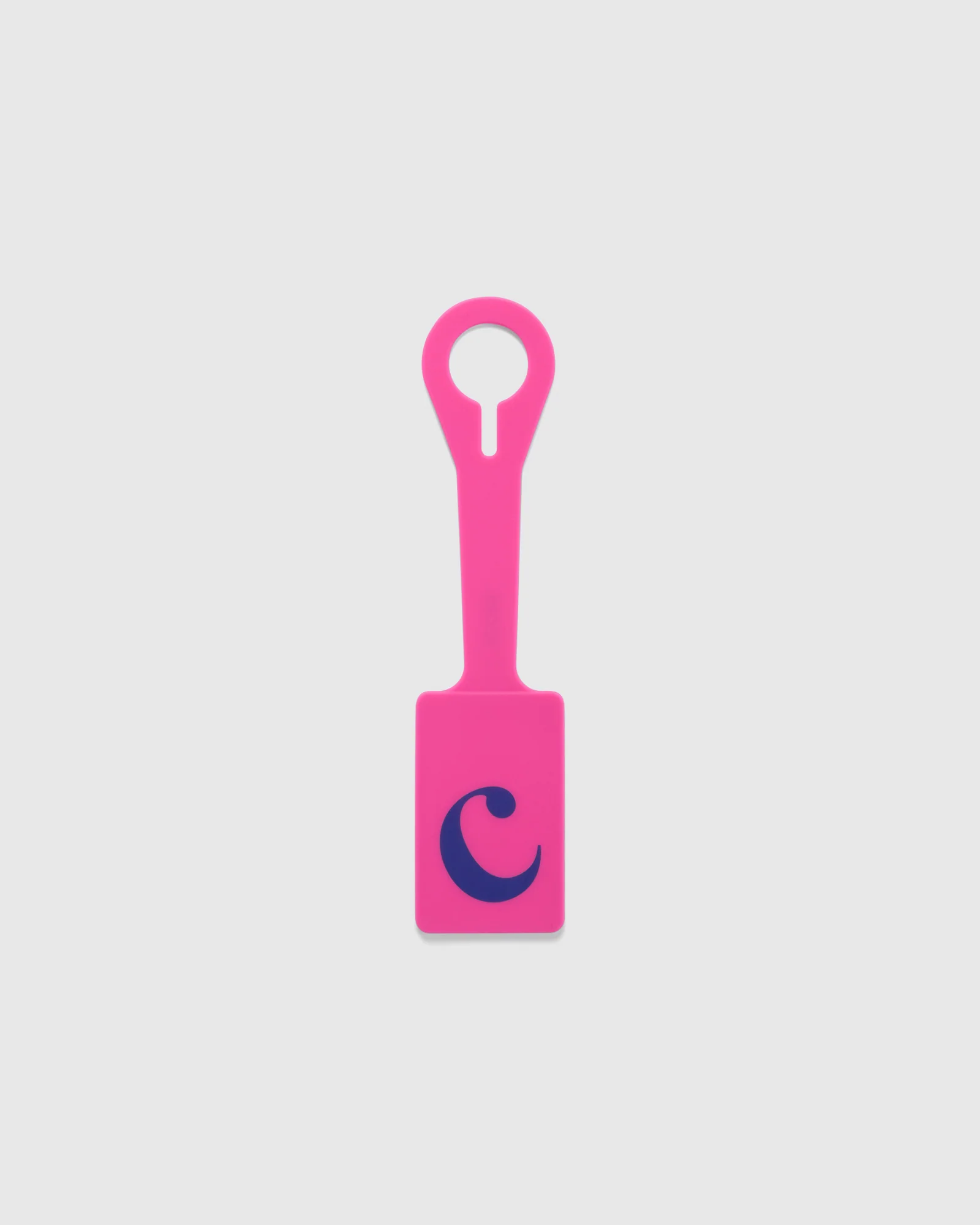 A-Z Silicone Luggage Tag Raspberry