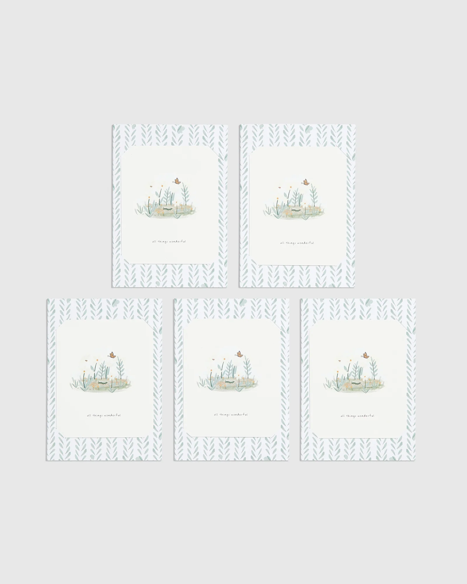 Greeting Card A6 Memory Maker Storybook 5Pk