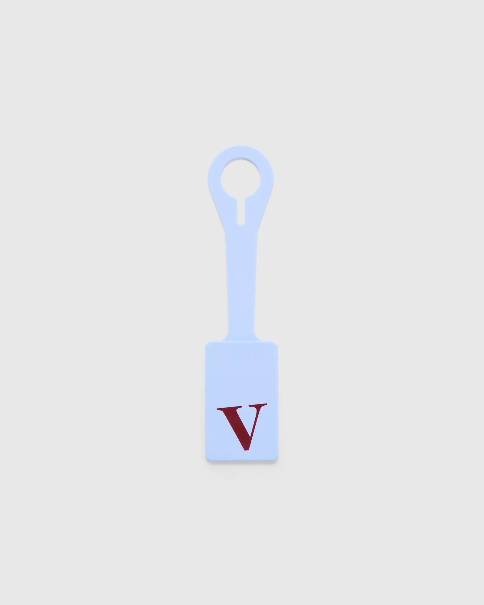 Silicone Luggage Tag Initial - Sky Blue