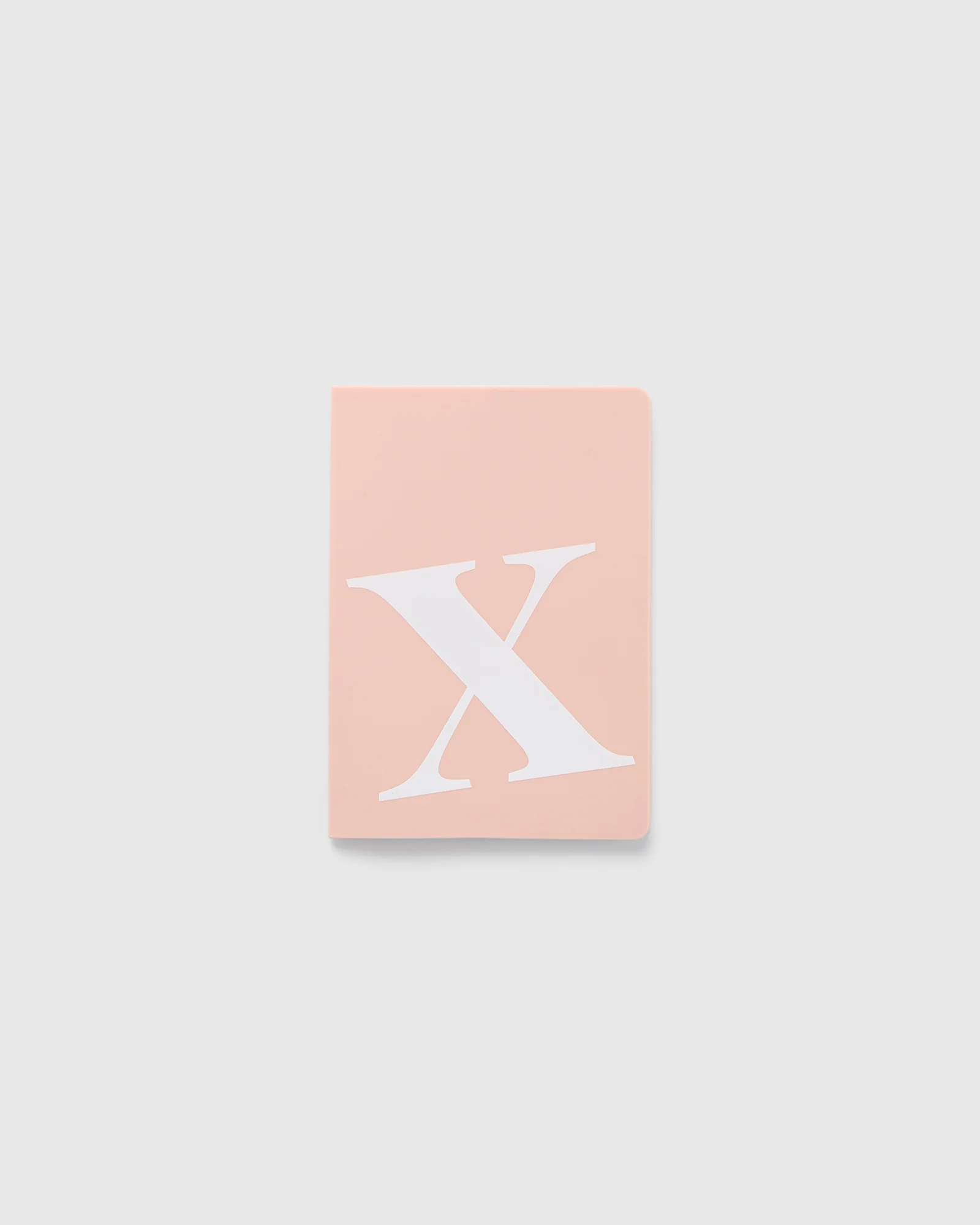 Silicone Passport Holder Initial - Shell
