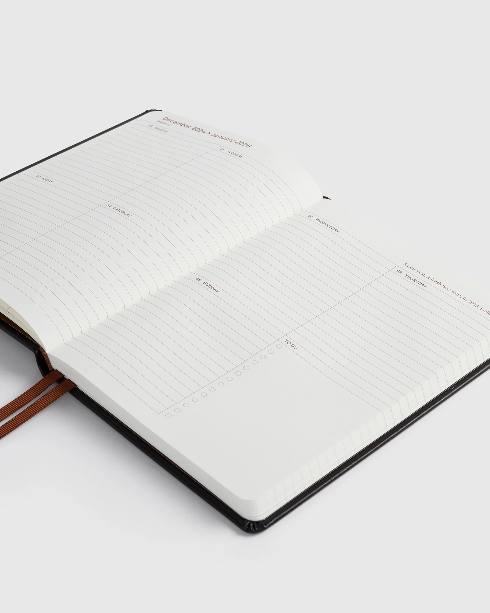 In-Scribe Weekly Diary A5 2025