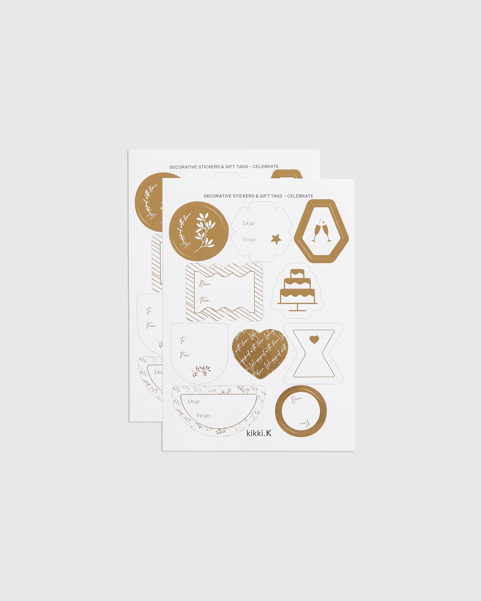 Adhesive Gift Tag