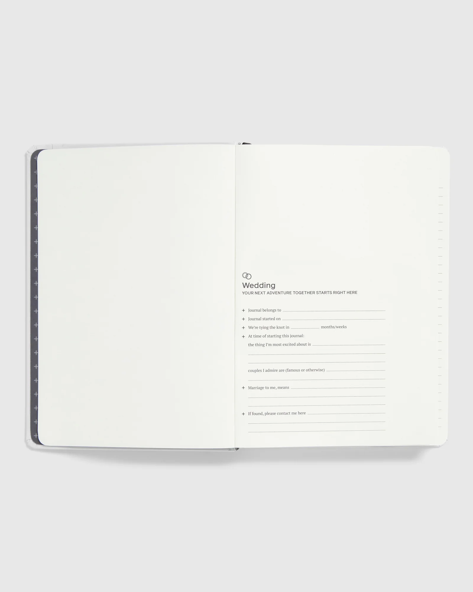 Journal Wedding