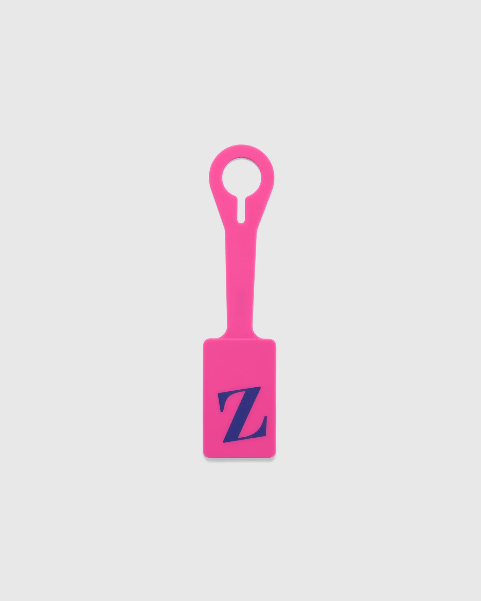 A-Z Silicone Luggage Tag Raspberry