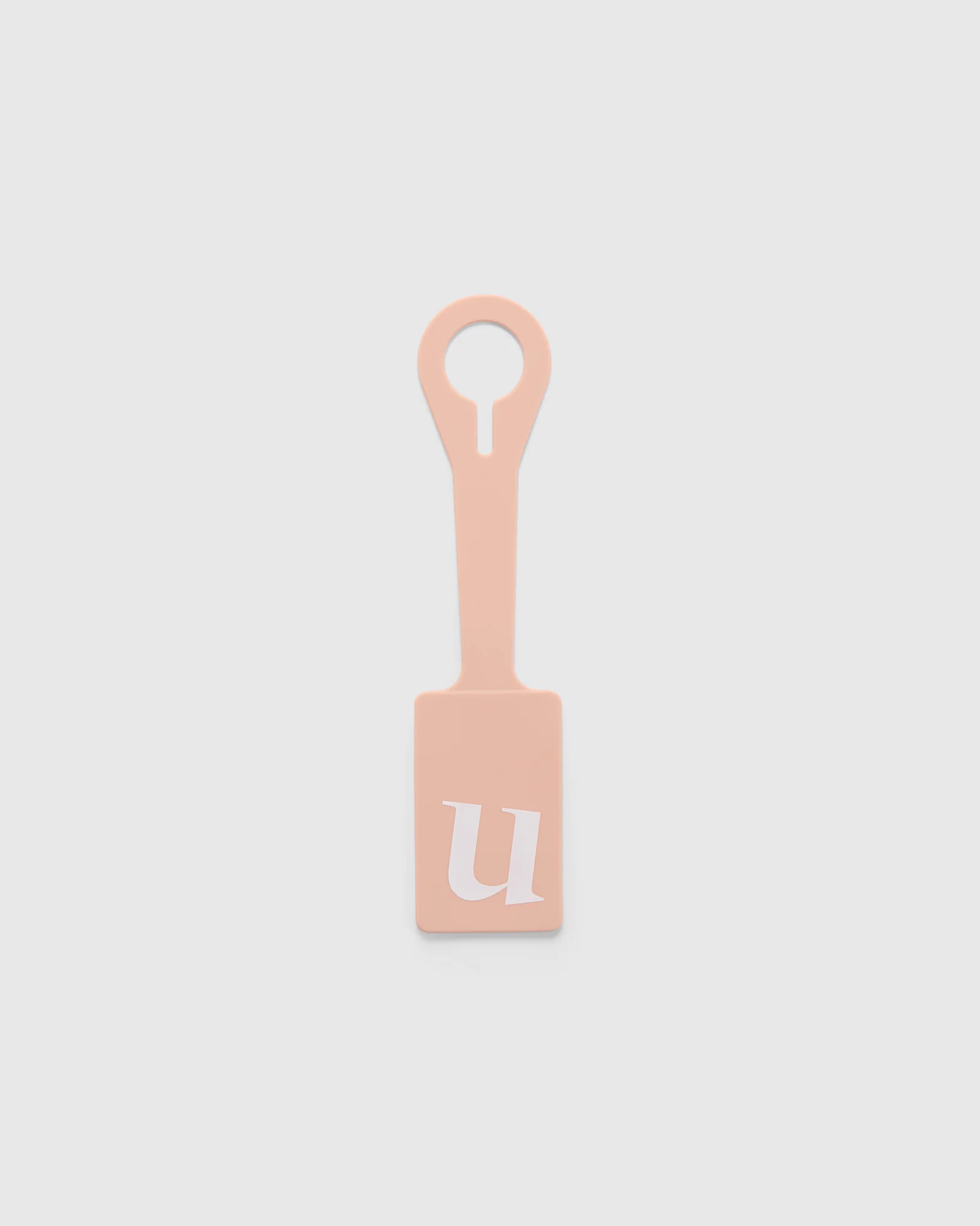 Silicone Luggage Tag Initial - Shell