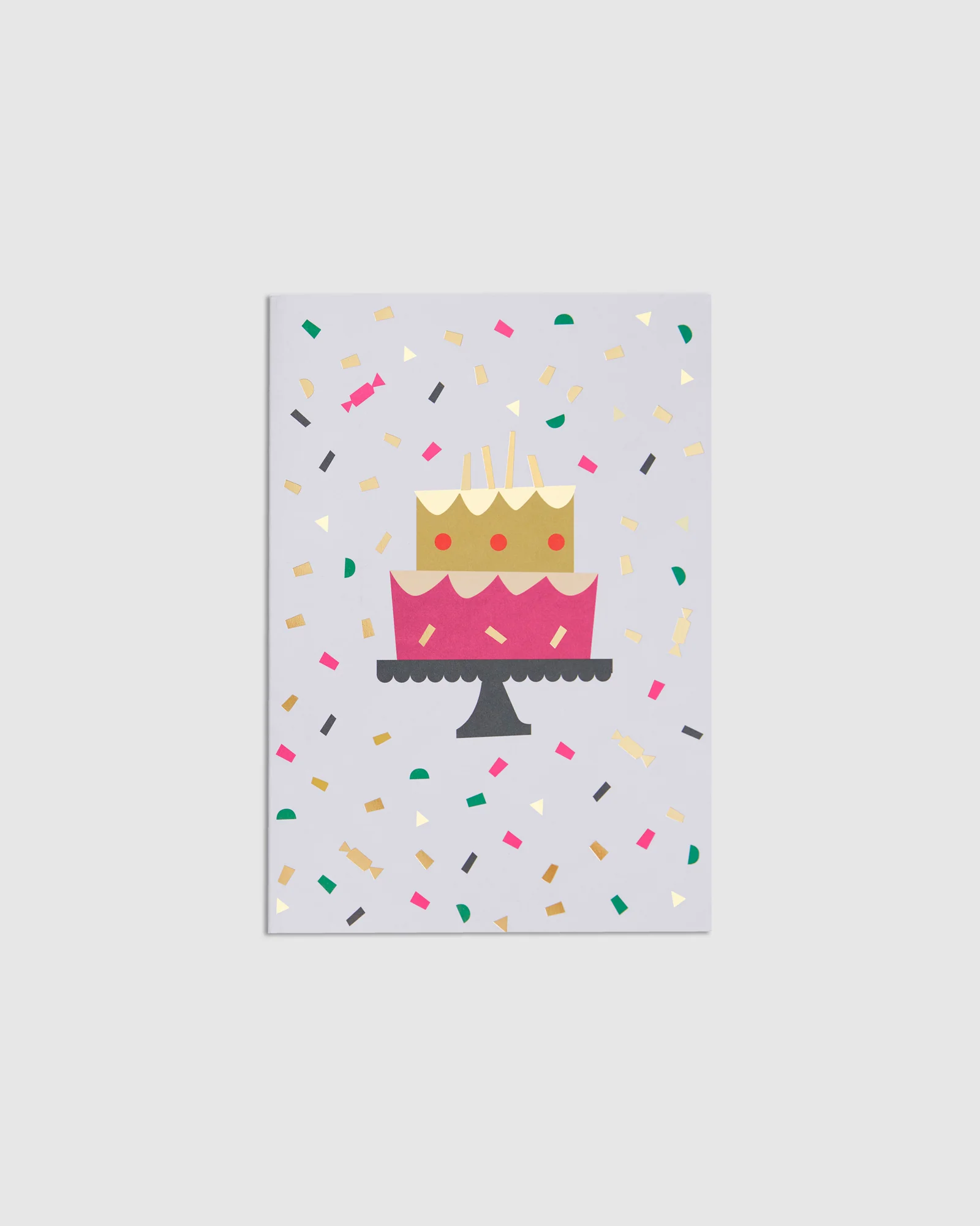 Greeting Card Birthday Cake