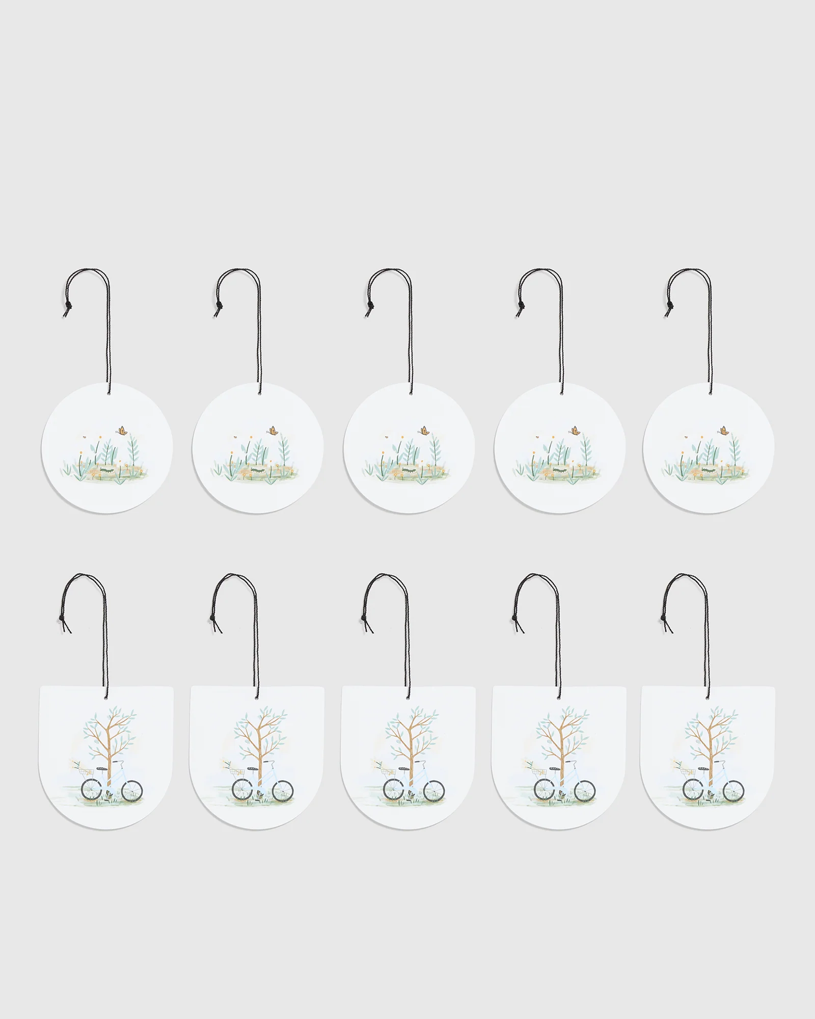 Gift Tag Storybook Geo 10Pk