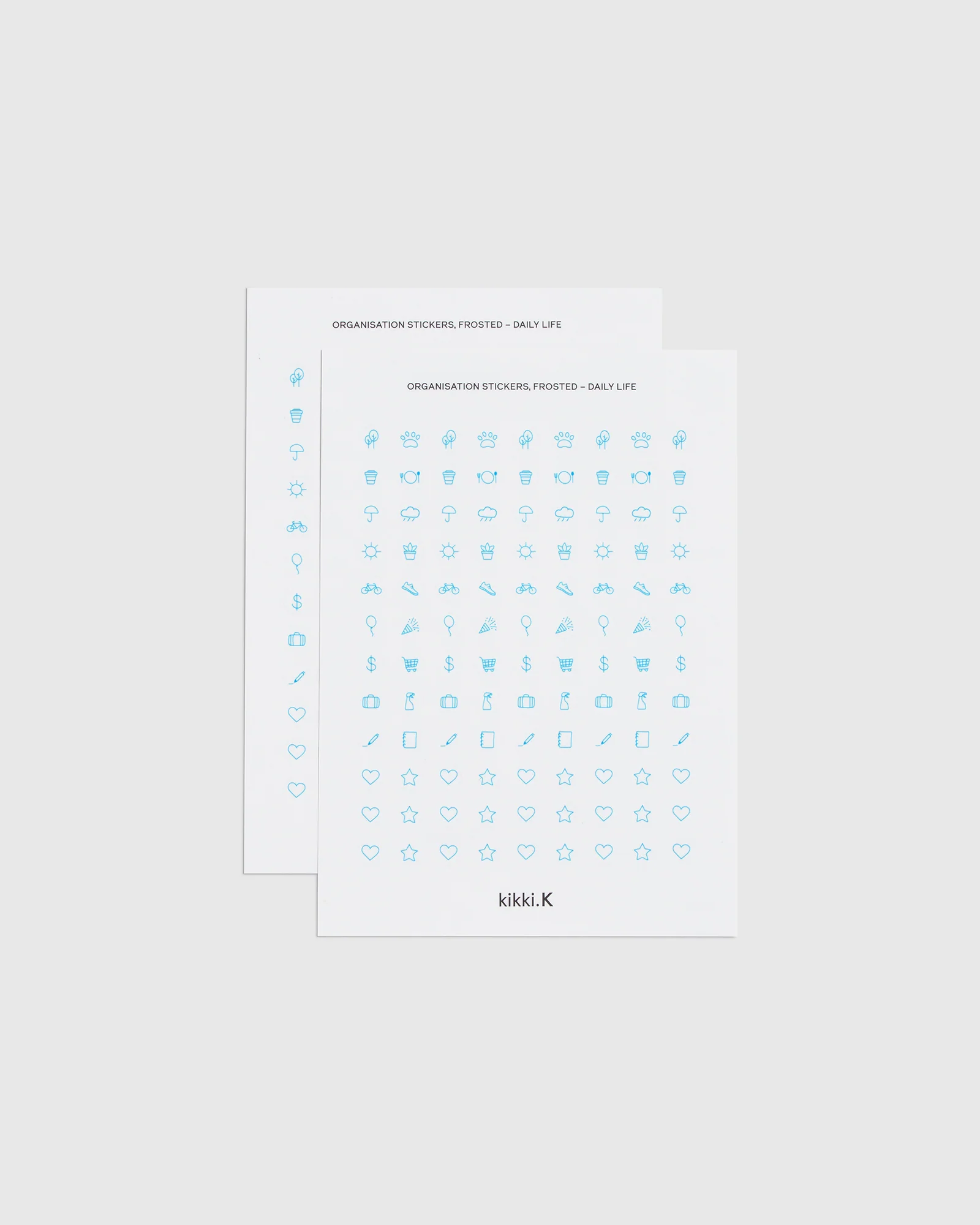 Organisation Daily Life Stickers 2Pk
