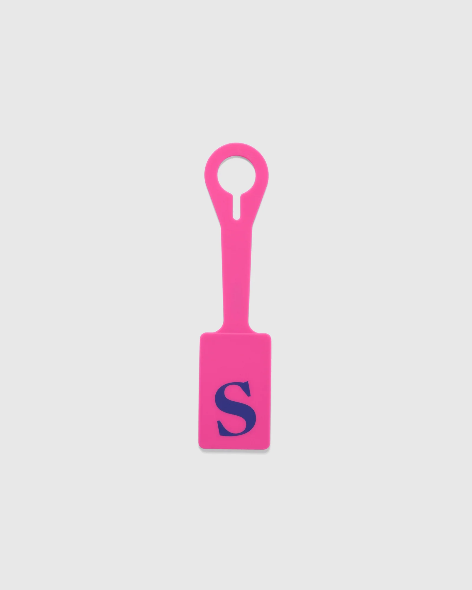 A-Z Silicone Luggage Tag Raspberry