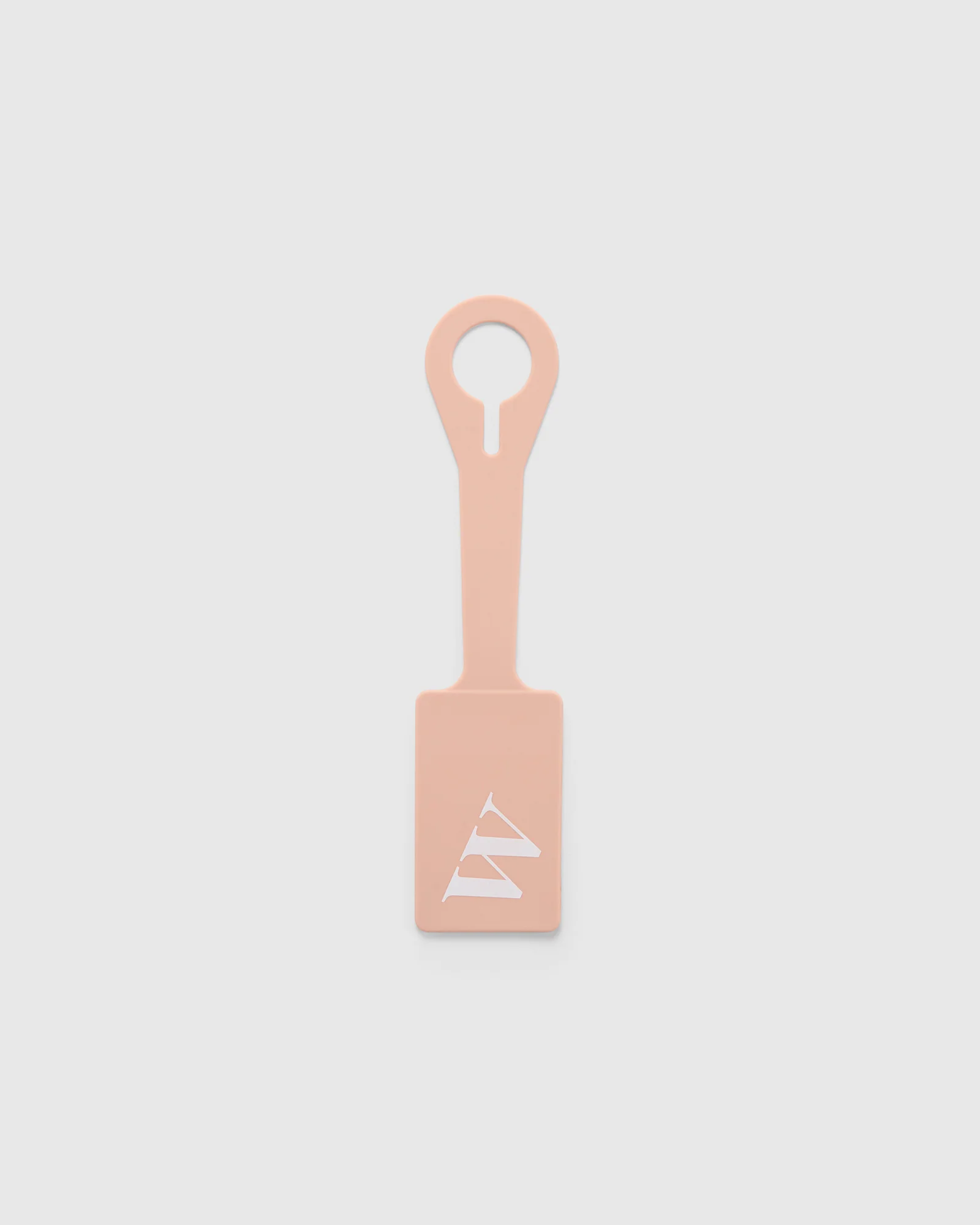 Silicone Luggage Tag Initial - Shell