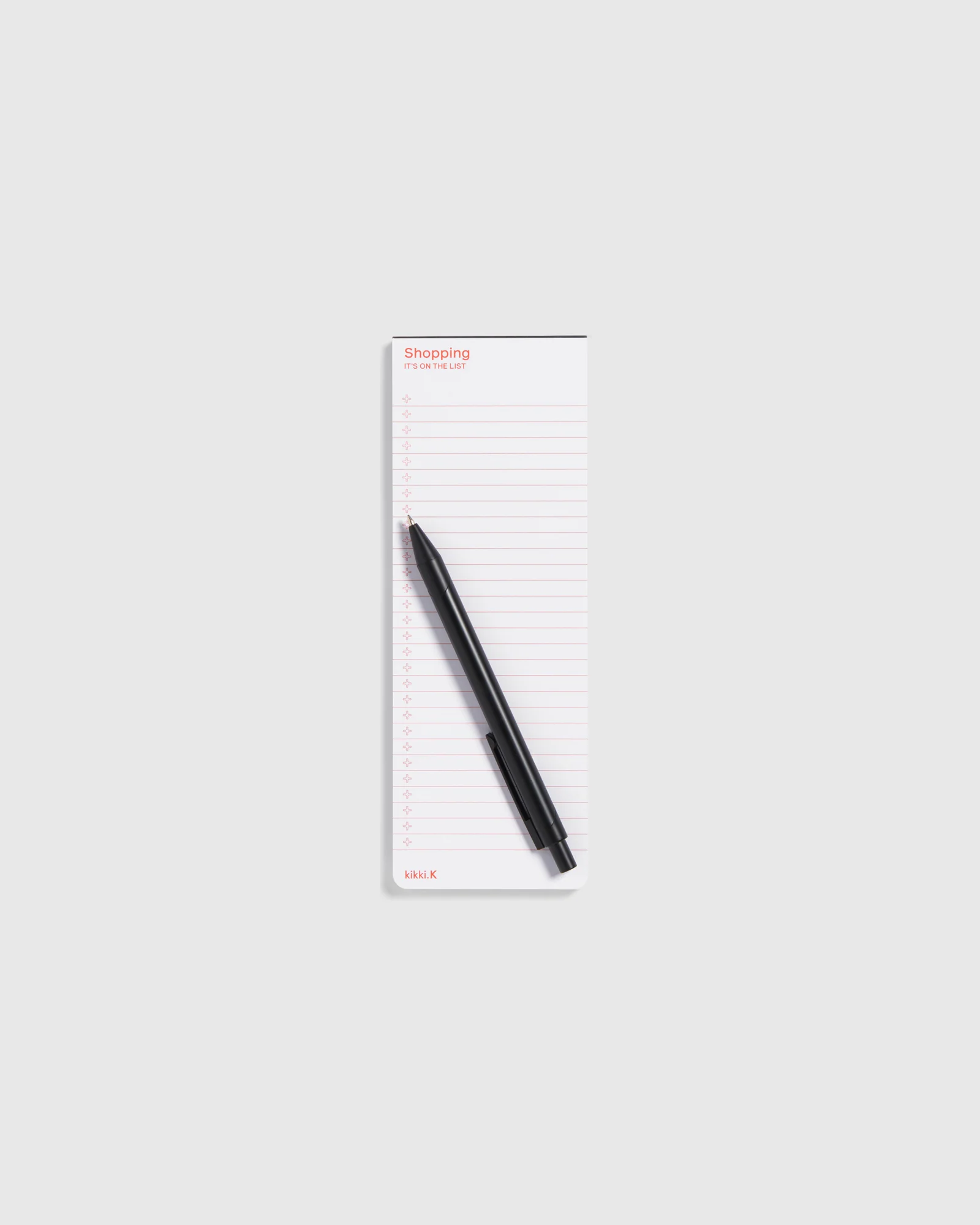 Market Notepad Narrow Shopping