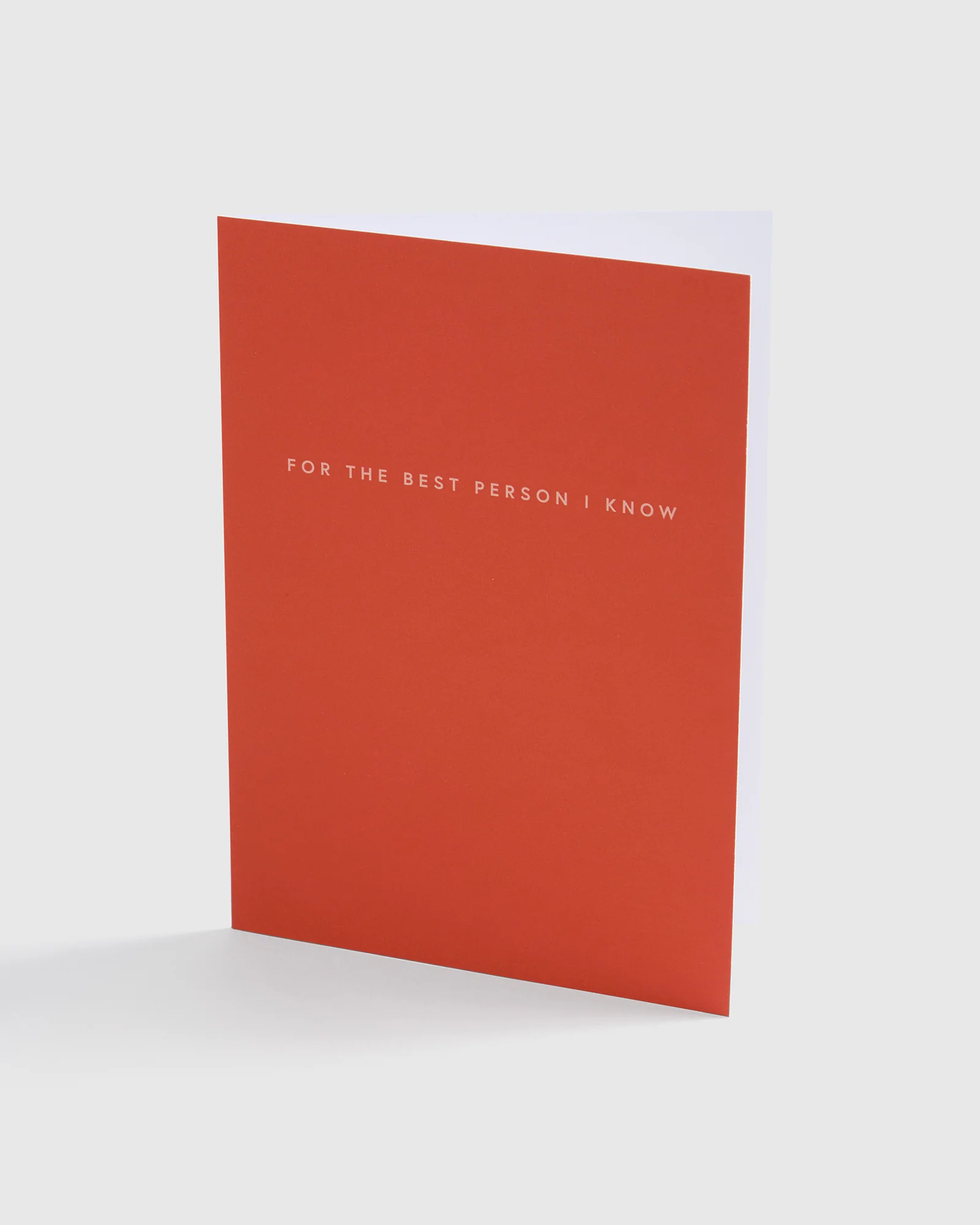 Greeting Card A6 Best Person