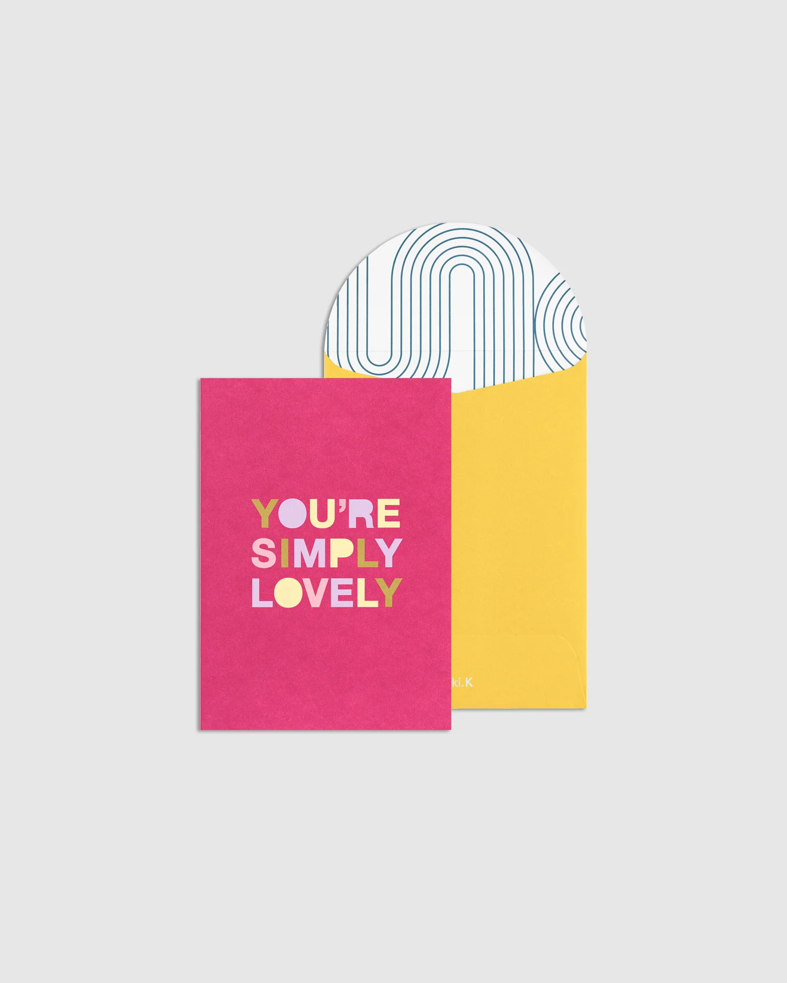 Greeting Card Simply Lovely