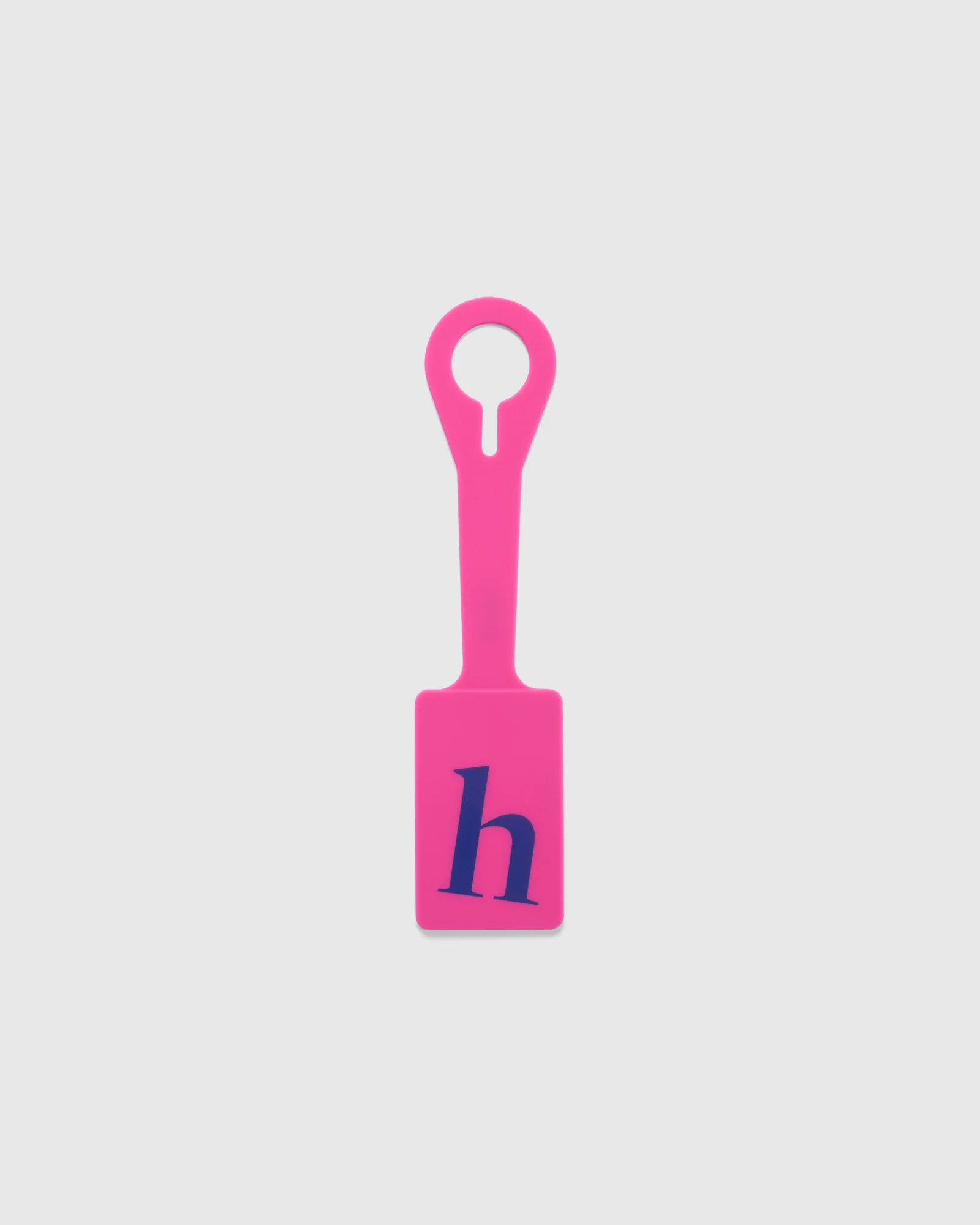 A-Z Silicone Luggage Tag Raspberry
