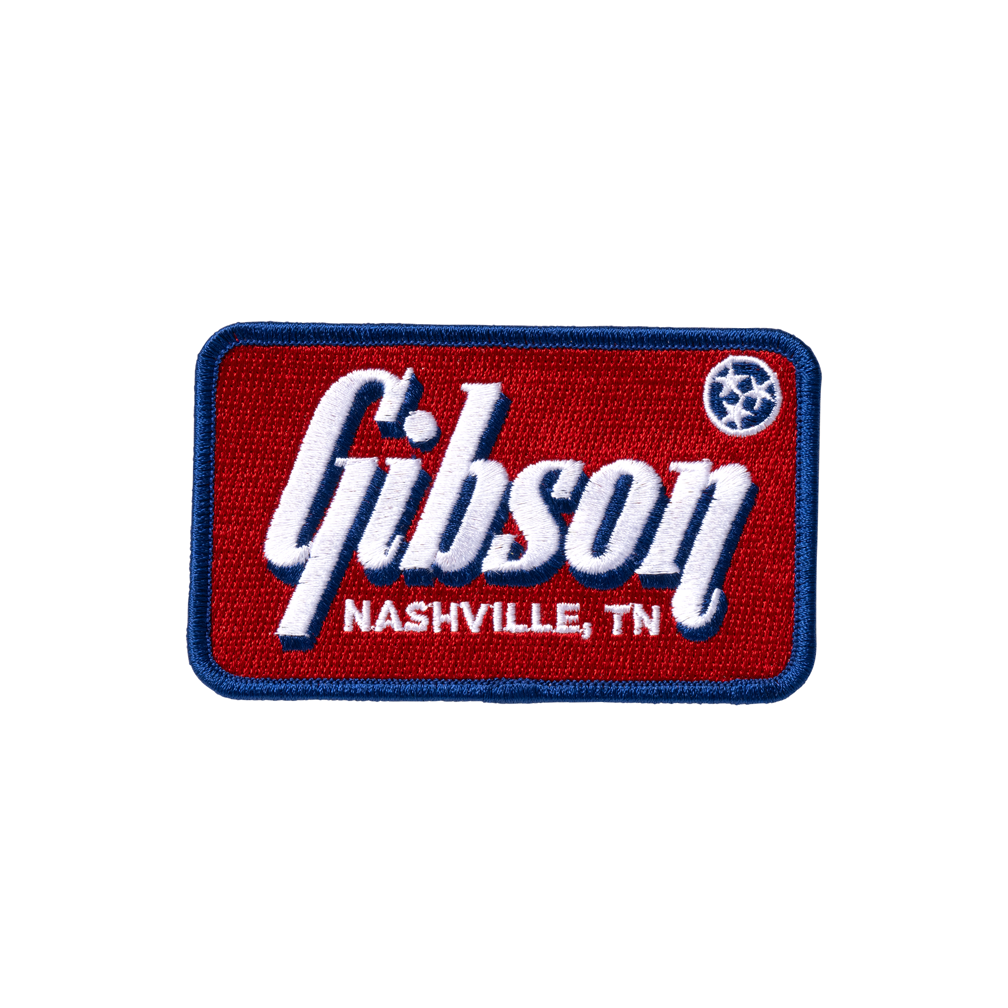 Gibson Nashville TN Iron-On Patch (4")