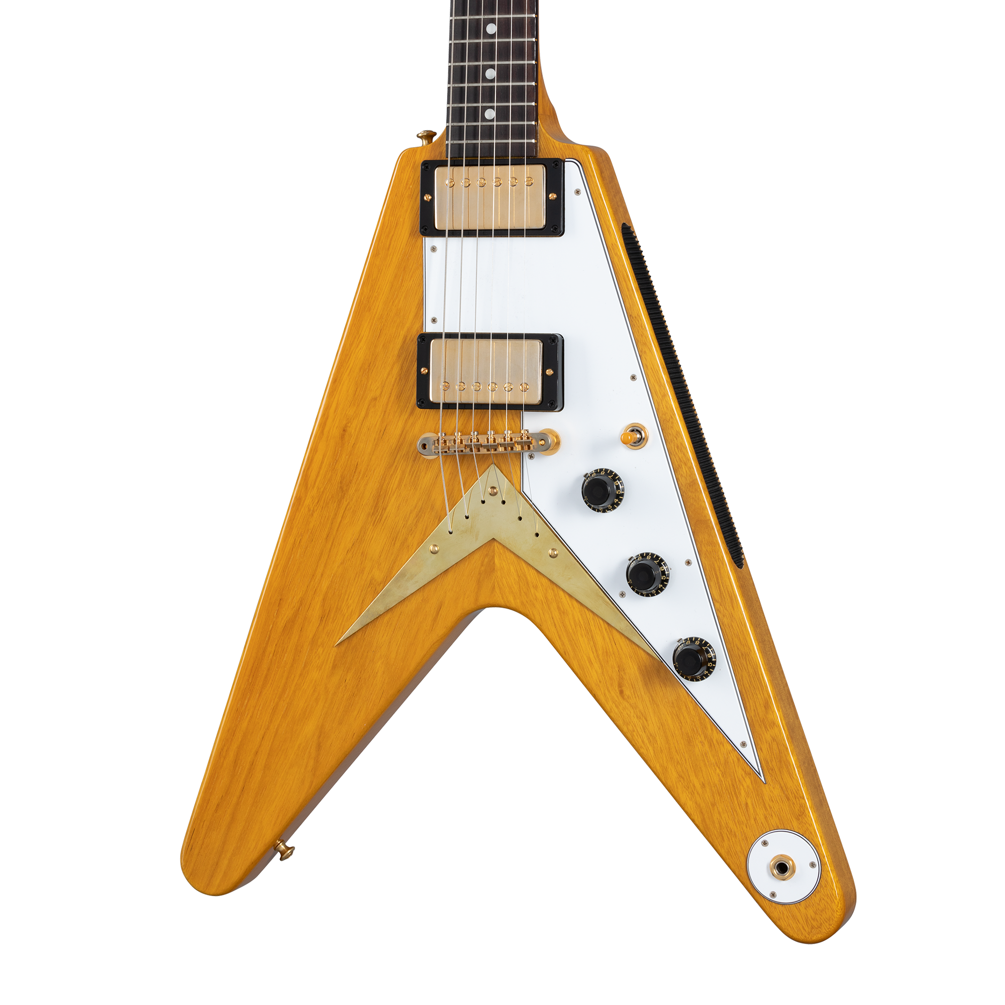 1958 Korina Flying V Reissue (White Pickguard)