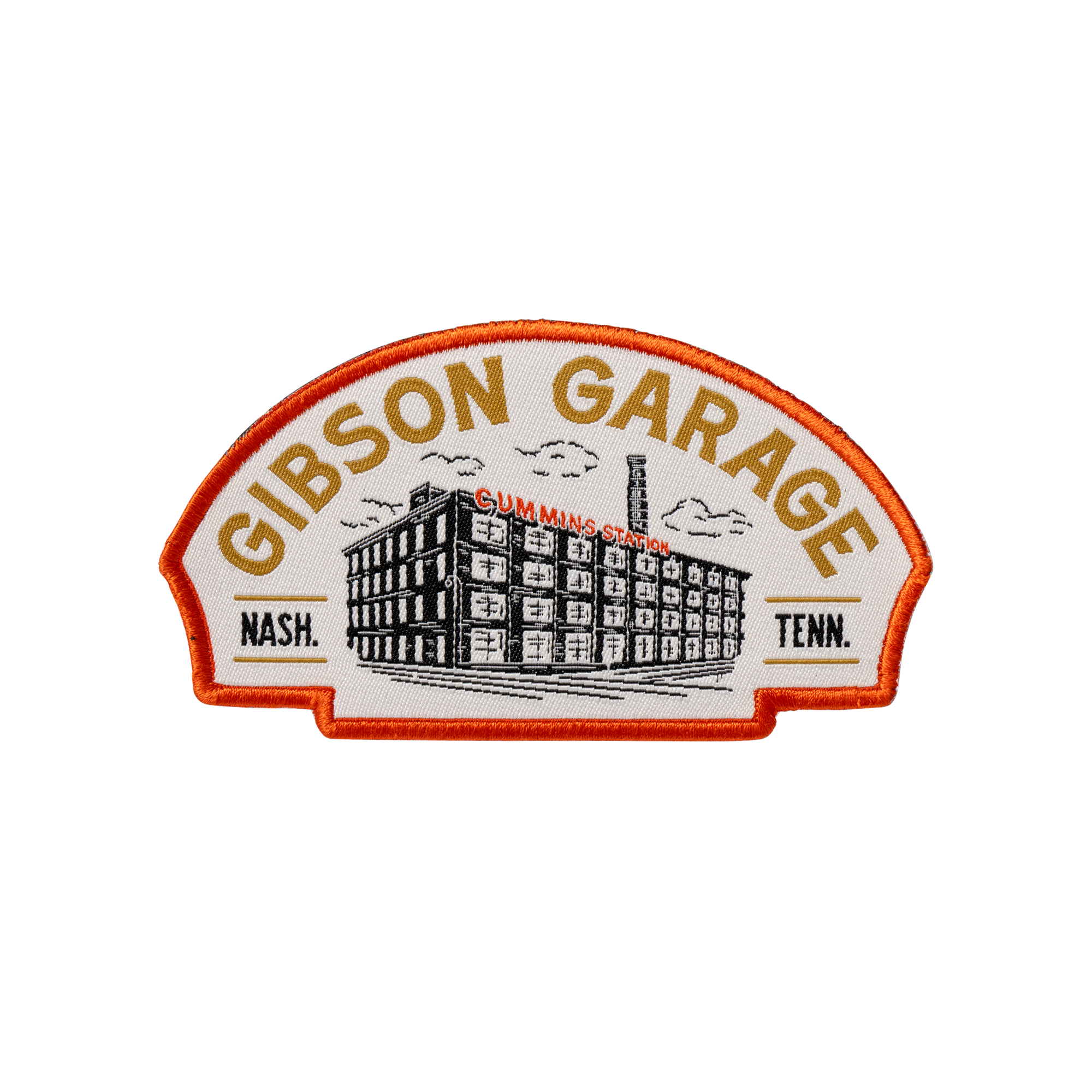 Gibson Garage Iron-On Patch (5")