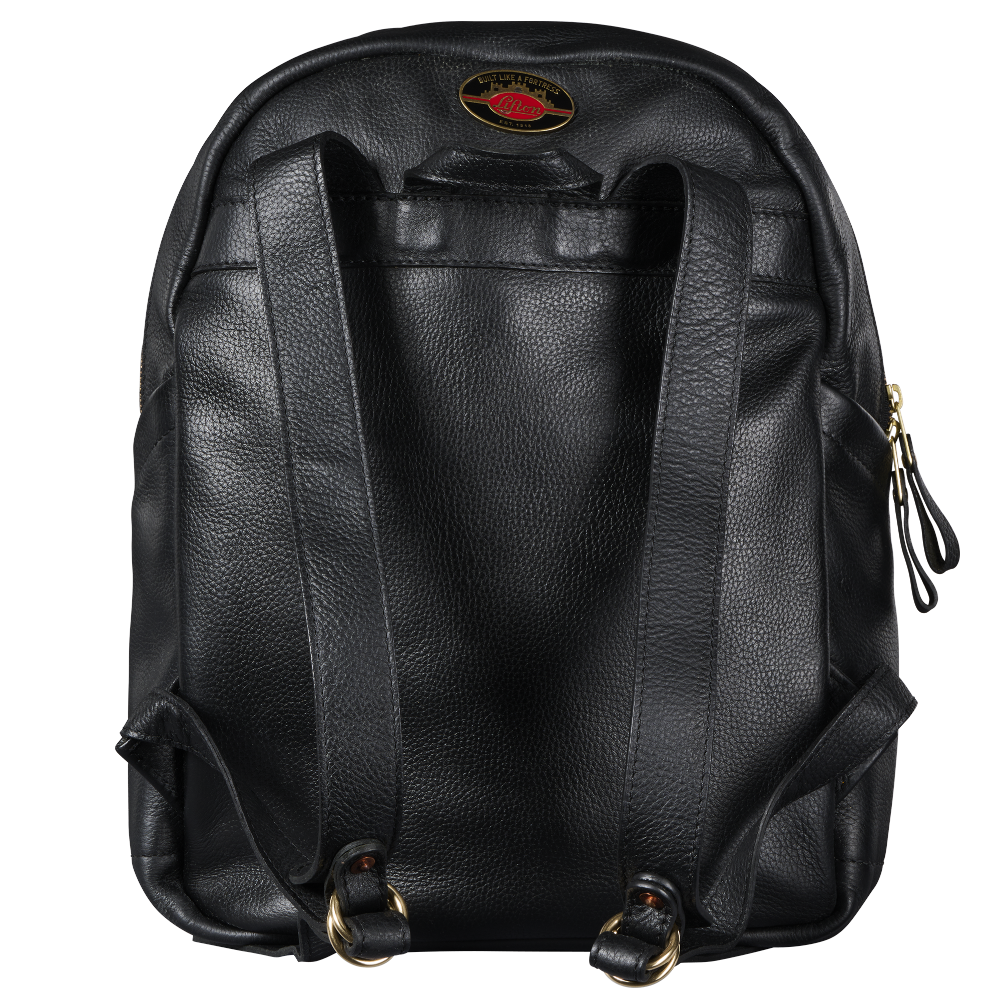 Lifton Leather Backpack, Black, Exclusive