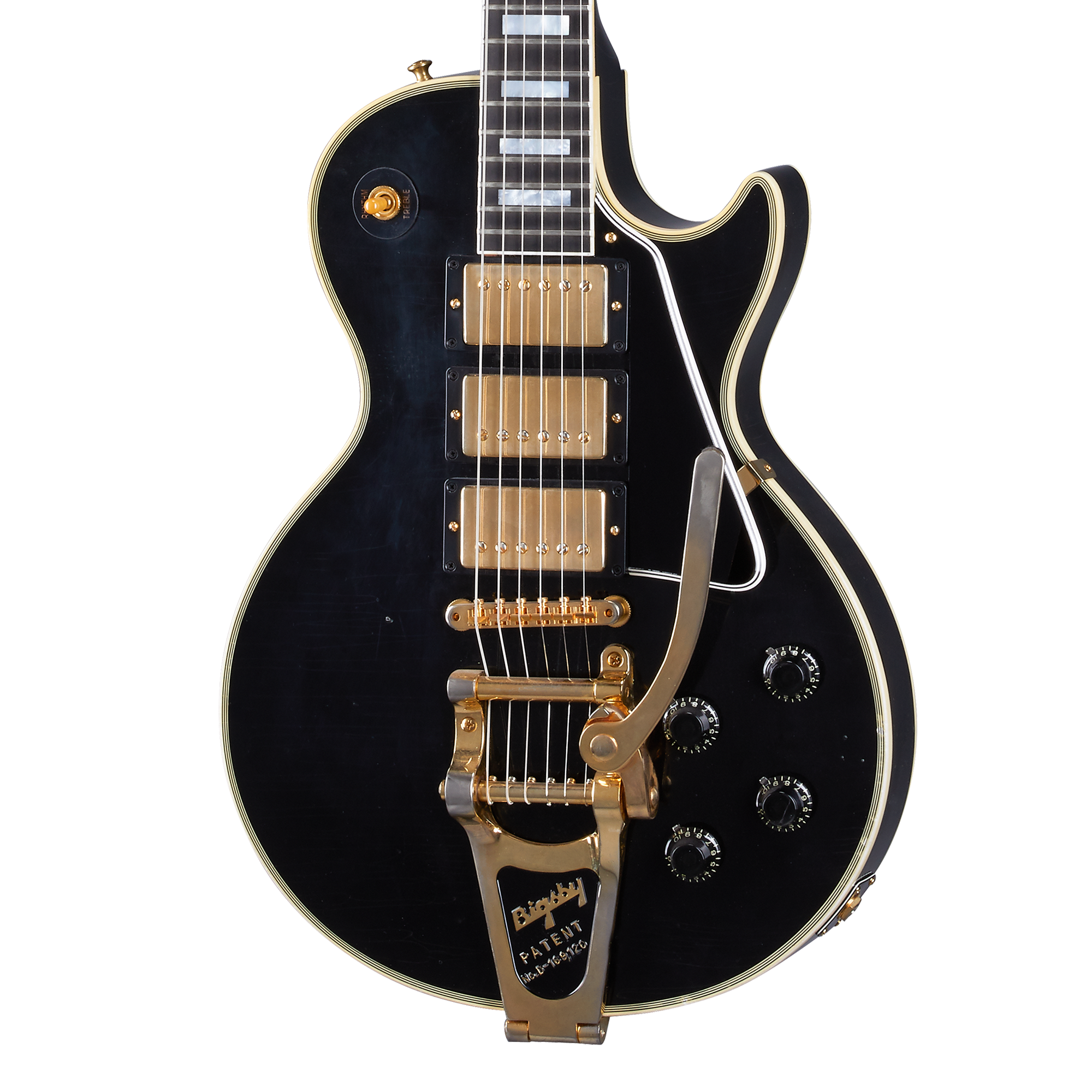 1957 Les Paul Custom Reissue 3-Pickup with Bigsby Light Aged