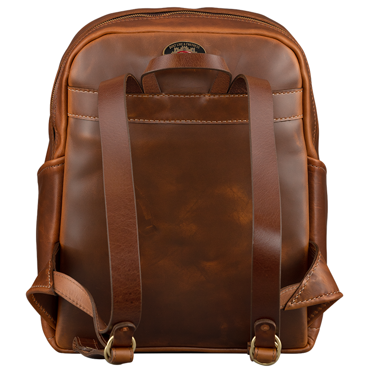 Lifton Leather Backpack, Brown