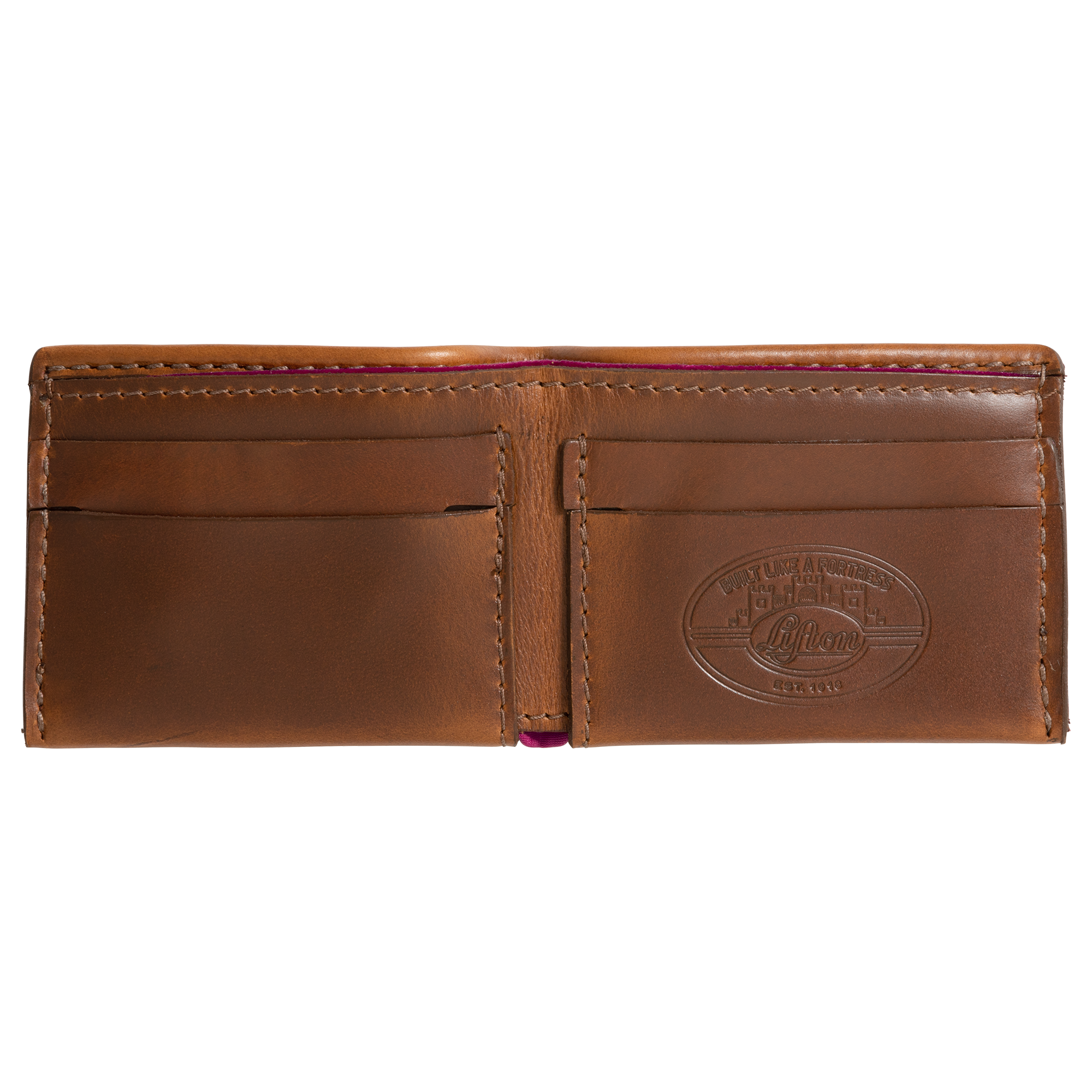 Lifton Leather Wallet, Brown