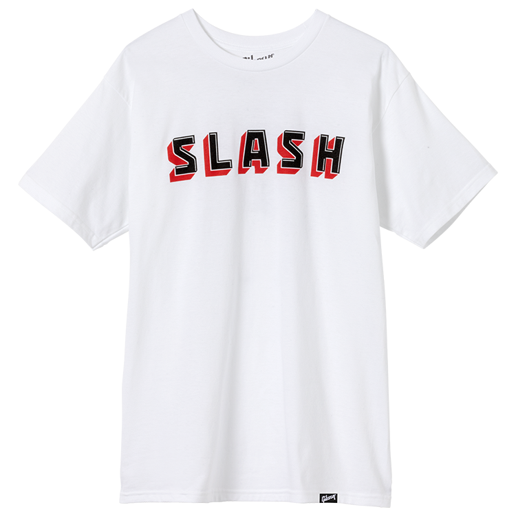 Slash Block Tee (White)