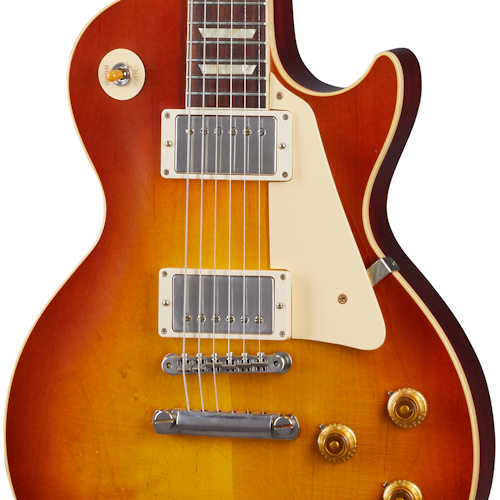 1958 Les Paul Standard Washed Cherry Sunburst Ultra Light Aged