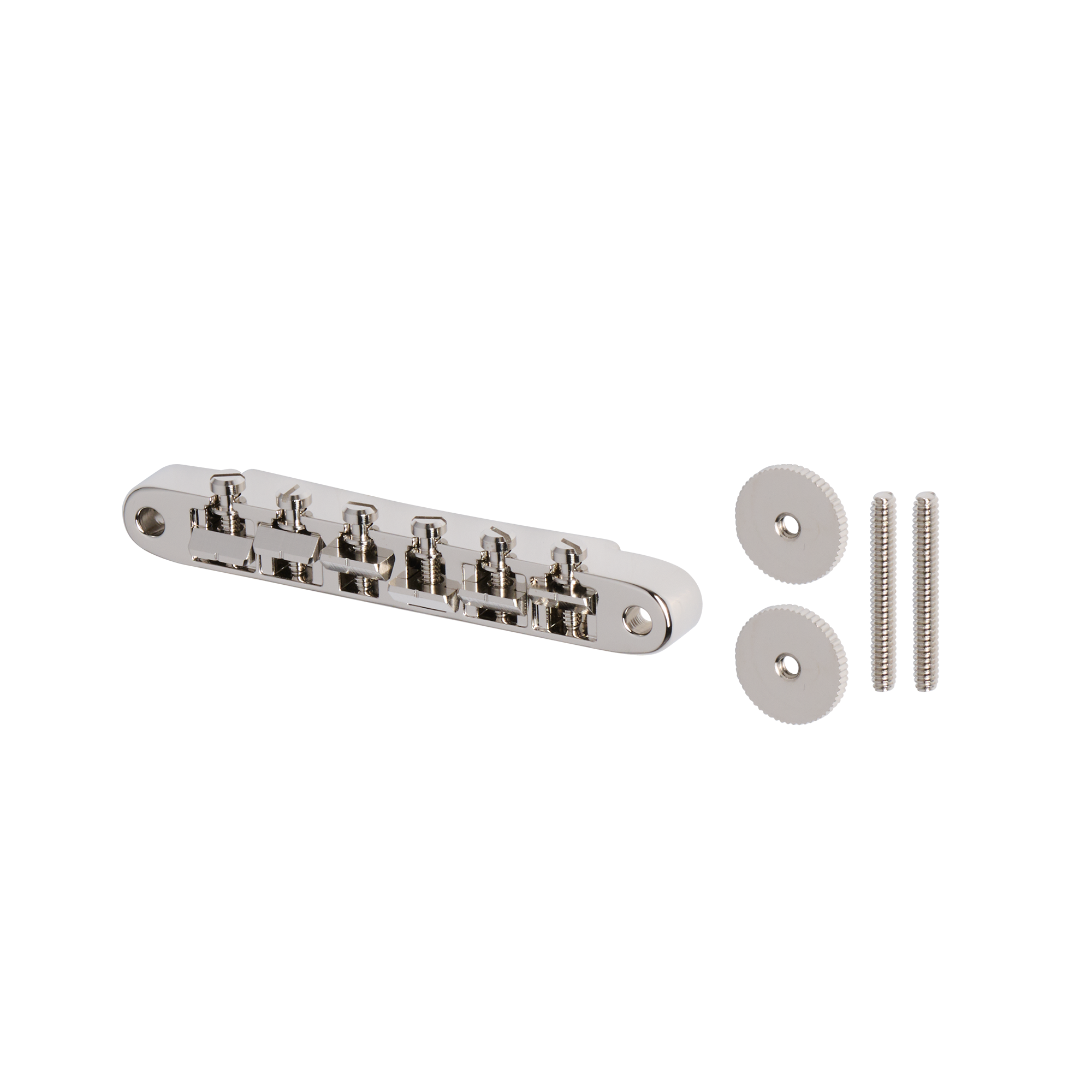 Historic Reissue ABR-1 Bridge, Nickel, No Wire, With Thumbwheels & Posts