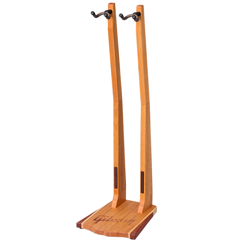 Handcrafted Doubleneck Wooden Guitar Stand