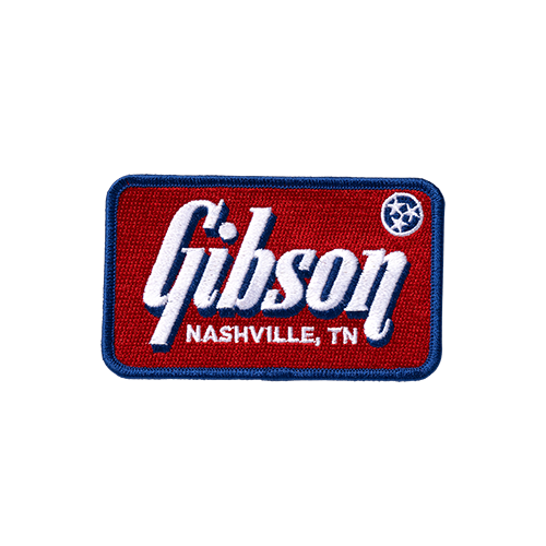 Gibson Nashville TN Iron-On Patch (4")