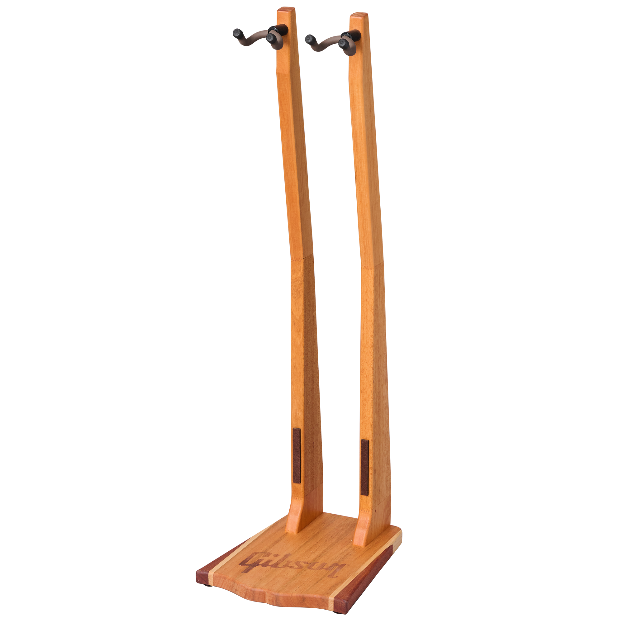 Handcrafted Doubleneck Wooden Guitar Stand
