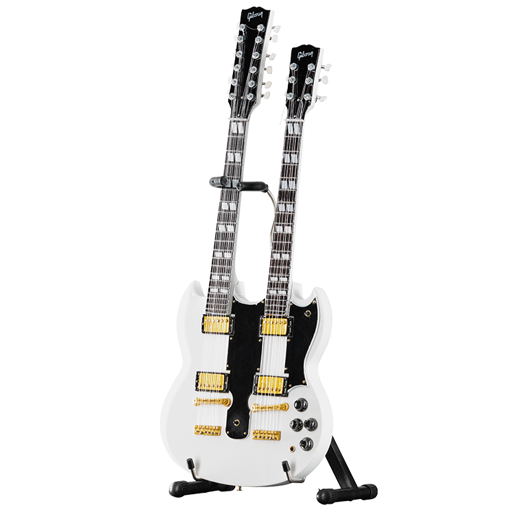 AXE HEAVEN EDS-1275 Alpine White Mini Guitar Model
