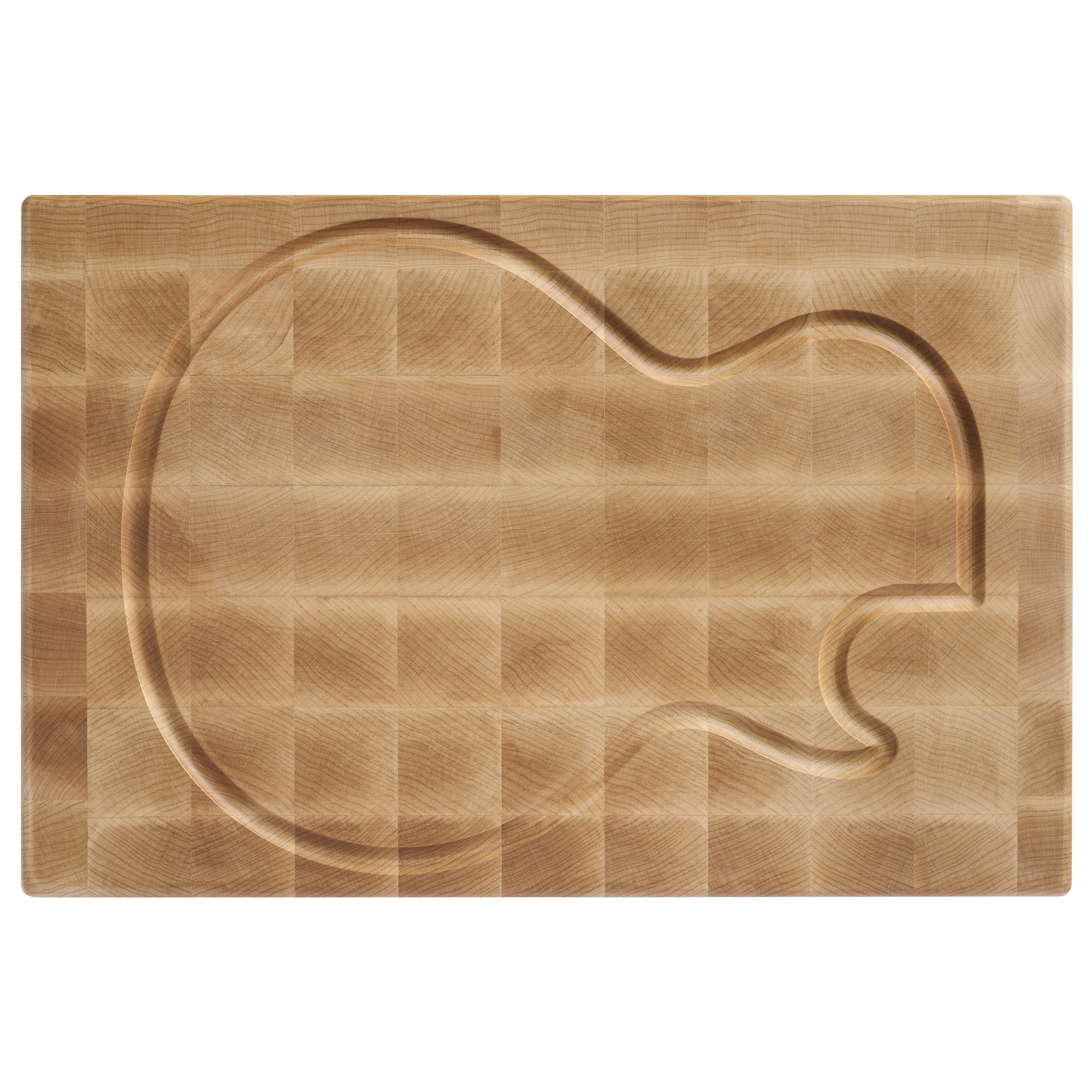 Maple Les Paul Cutting Board, End Grain