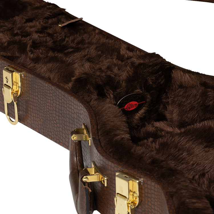 Lifton Historic "Gator Skin" Hardshell Case, Les Paul Jr.