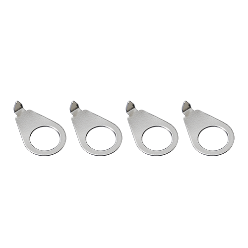 Historic Reissue Dial Pointers (Four Pack, Nickel)