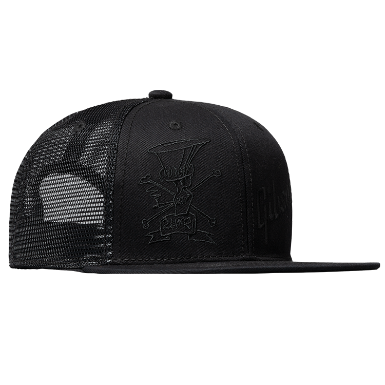 Slash 'Skully' Trucker Hat, All-Black