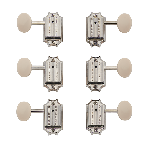 Deluxe White Button Tuner Set