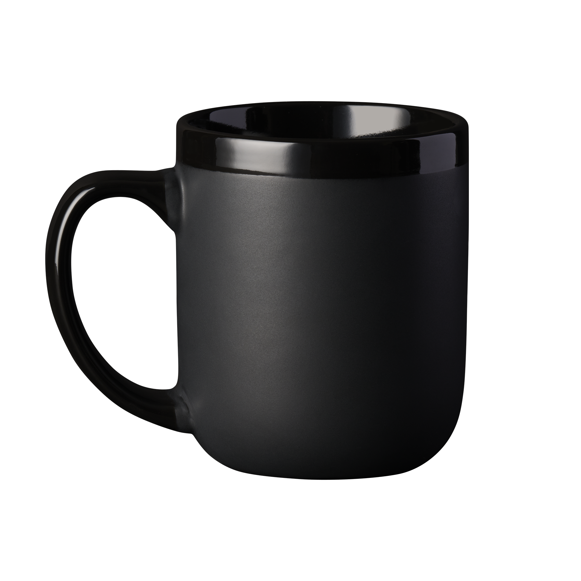 Gibson Garage Nashville Coffee Mug, Orange on Black (16 oz.)