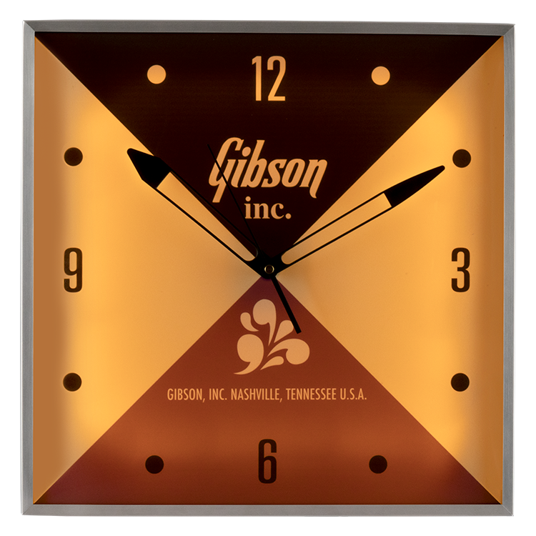 Gibson Vintage Lighted Wall Clock - Gibson Inc.
