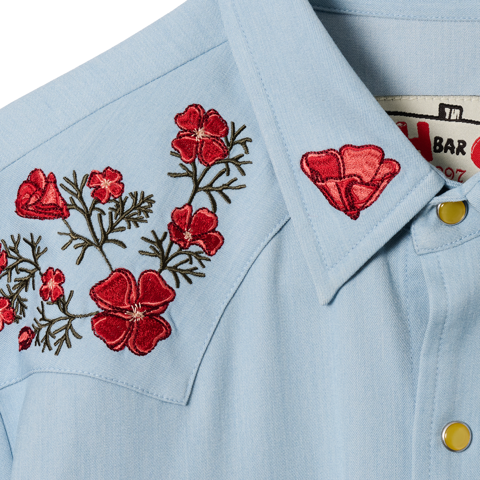 H Bar C x Gibson Dove Denim Shirt