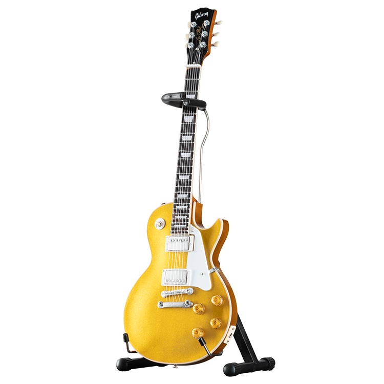 AXE HEAVEN® Les Paul Goldtop 1:4 Scale Mini Guitar Model