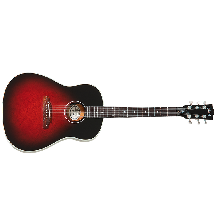 AXE HEAVEN® J-45 Slash Vermillion Burst 1.4 Scale Mini Guitar Model