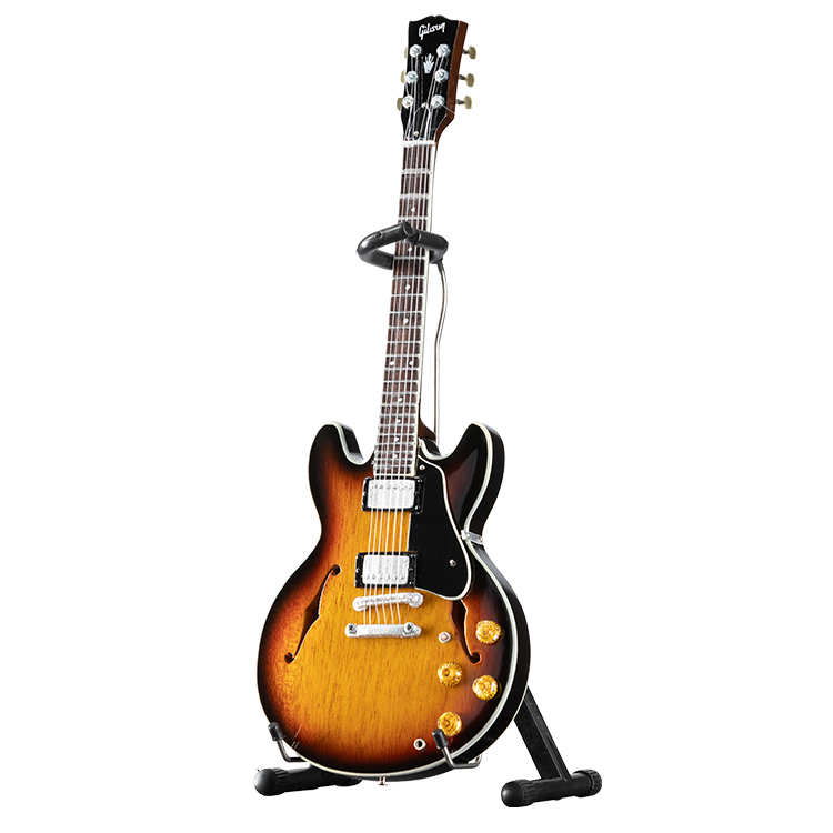 AXE HEAVEN ES-335 Vintage Sunburst Mini Guitar Model