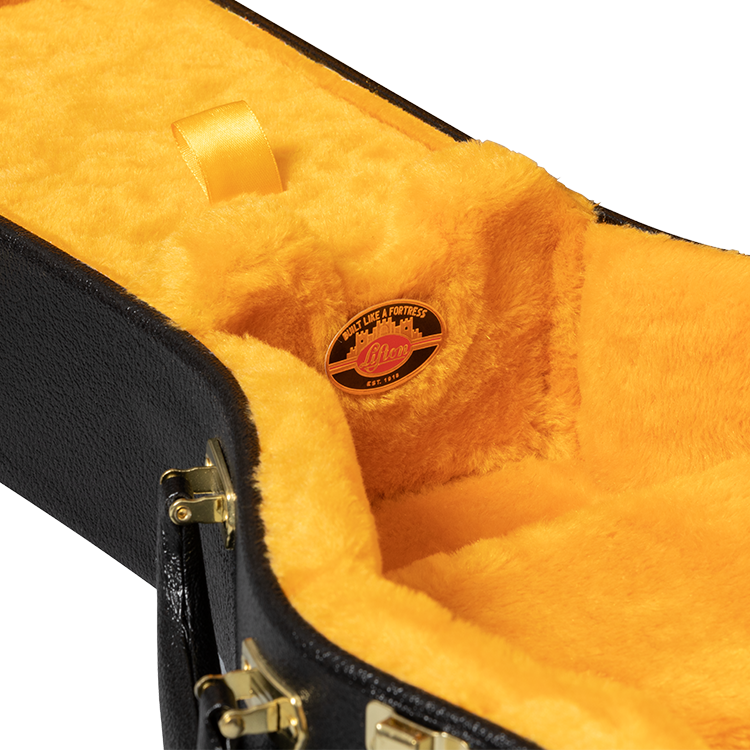 Lifton Historic Black/Goldenrod Hardshell Case, Les Paul