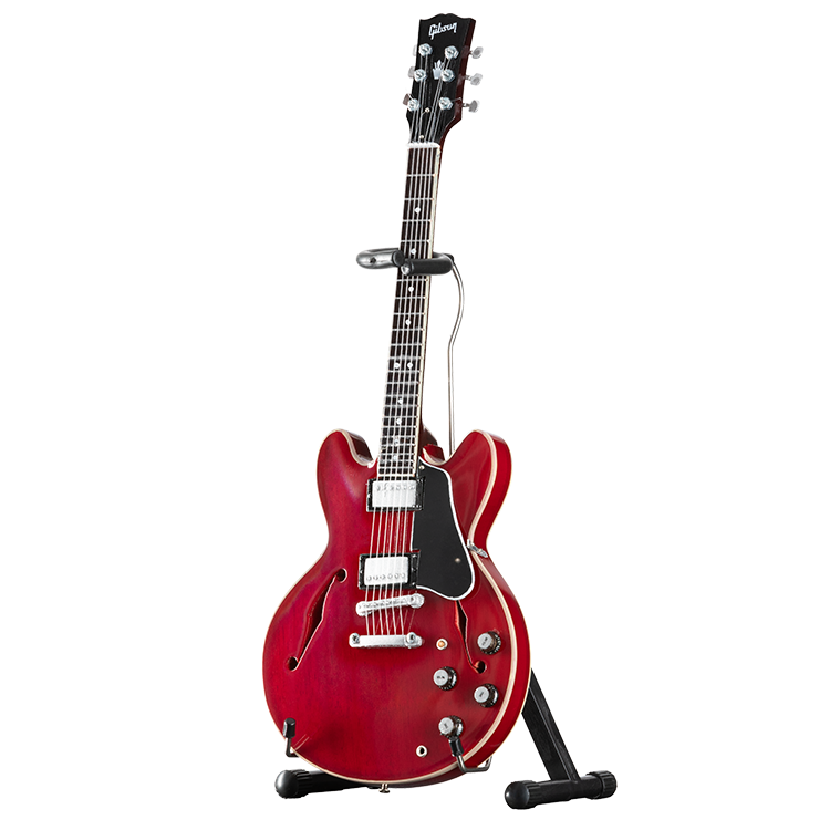 AXE HEAVEN® ES-335 Faded Cherry 1:4 Scale Mini Guitar Model