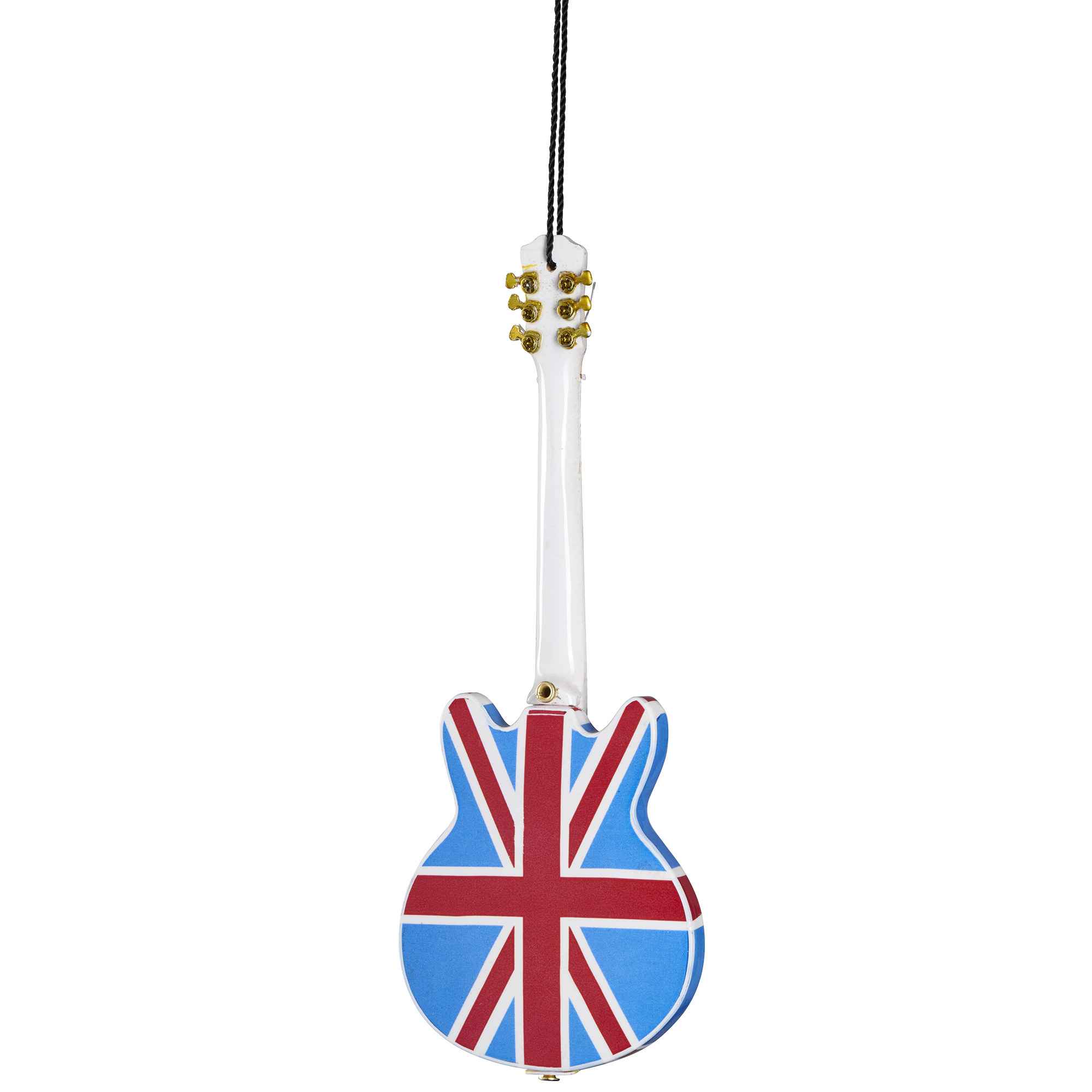 AXE HEAVEN® 6” Epiphone Union Jack Sheraton Mini Guitar Ornament